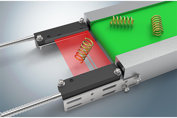 Counting quantity of dropped spring.